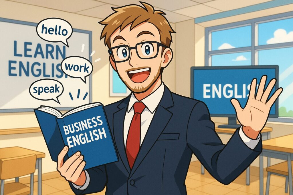 ネイティブキャンプのビジネス英会話をおすすめしているイギリス人講師