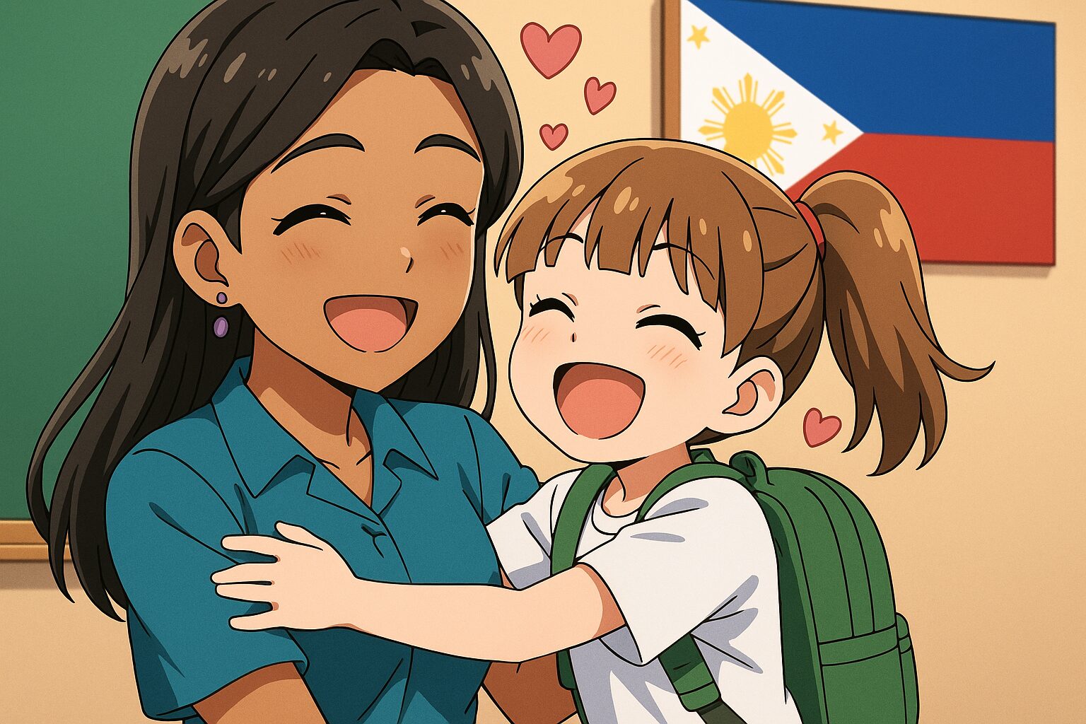 同じ国籍の講師しか受けない小学生