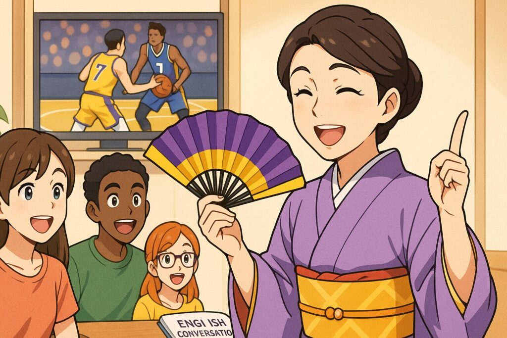 ネイティブキャンプの日本人講師をおすすめしている女性