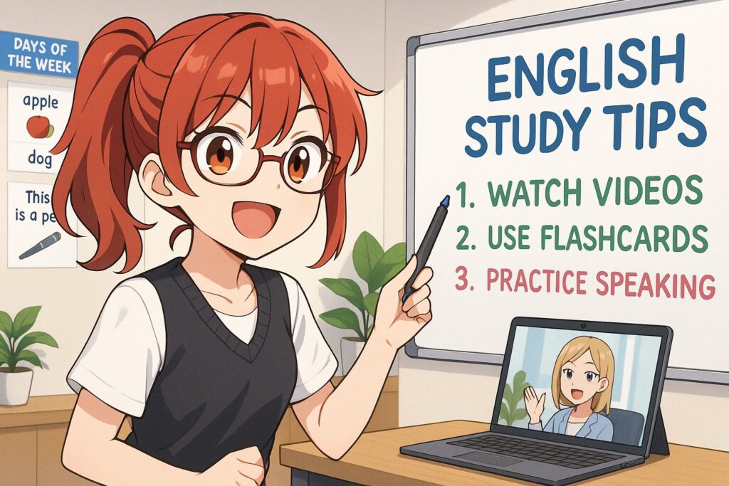 おすすめな英語の勉強方法を紹介する天才少女