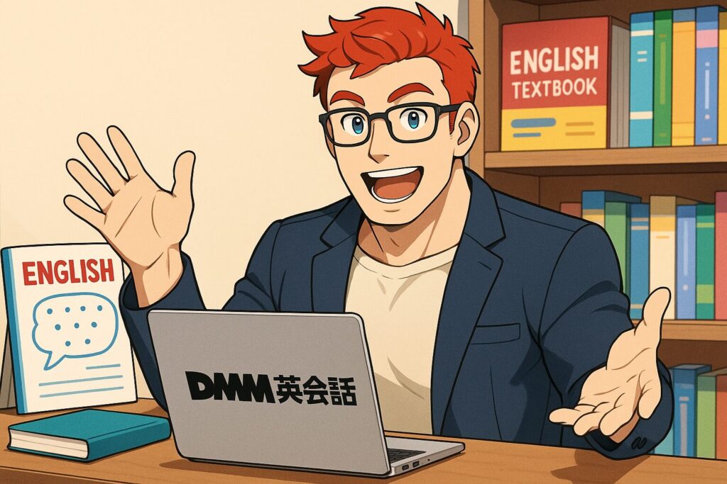 DMM英会話の魅力を語るイギリス人講師