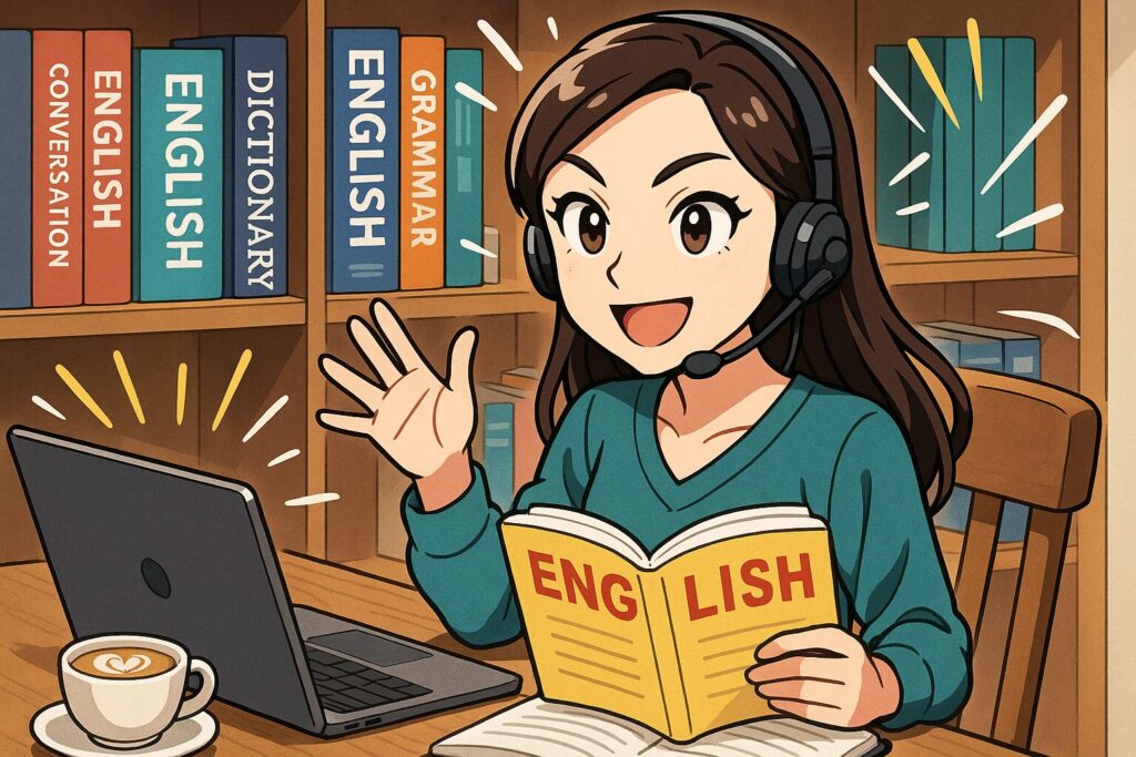 ワールドトークを受講している女性の英語の達人