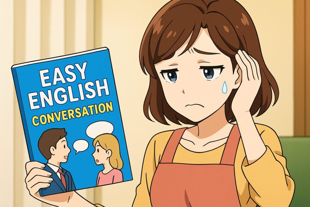 イマイチな英会話を選びがっかりしている主婦