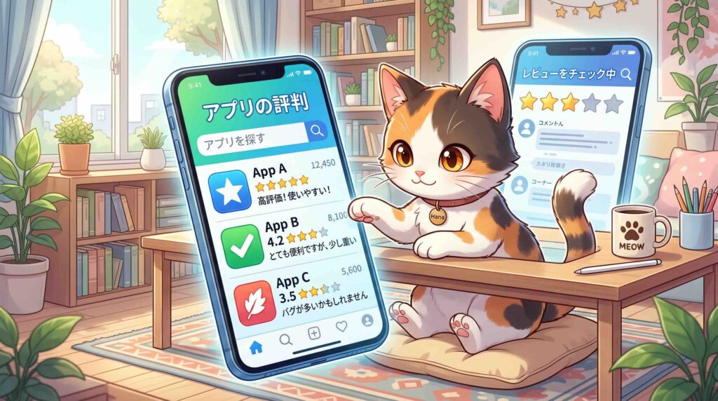 CoeFont通訳の評判を調べてる猫