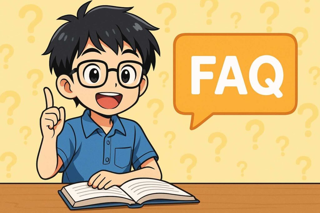 ワールドトークのよくある質問に答える小学生