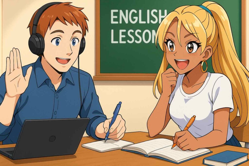 ネイティブ受け放題オプションをつけている女性