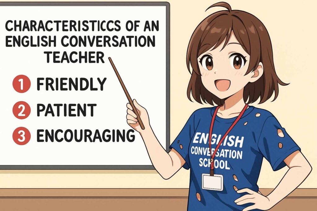 DMM英会話講師の印象を語る女性スタッフ