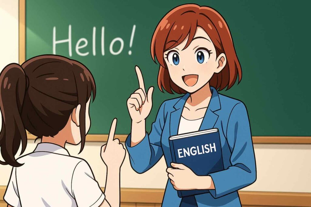 Weblio英会話講師のよくある質問に答える教師