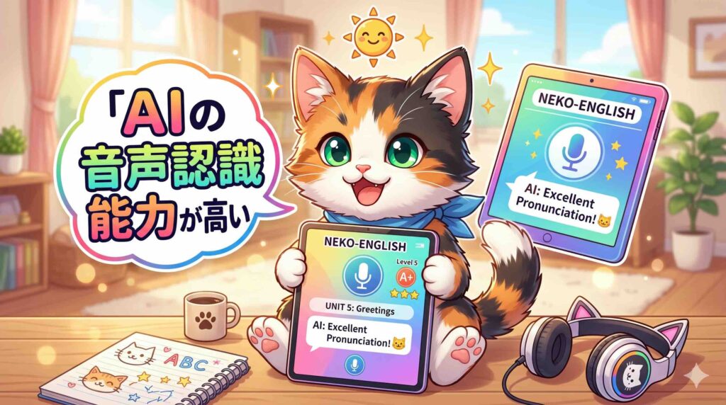 gymglishを受けてみた感想を述べる猫