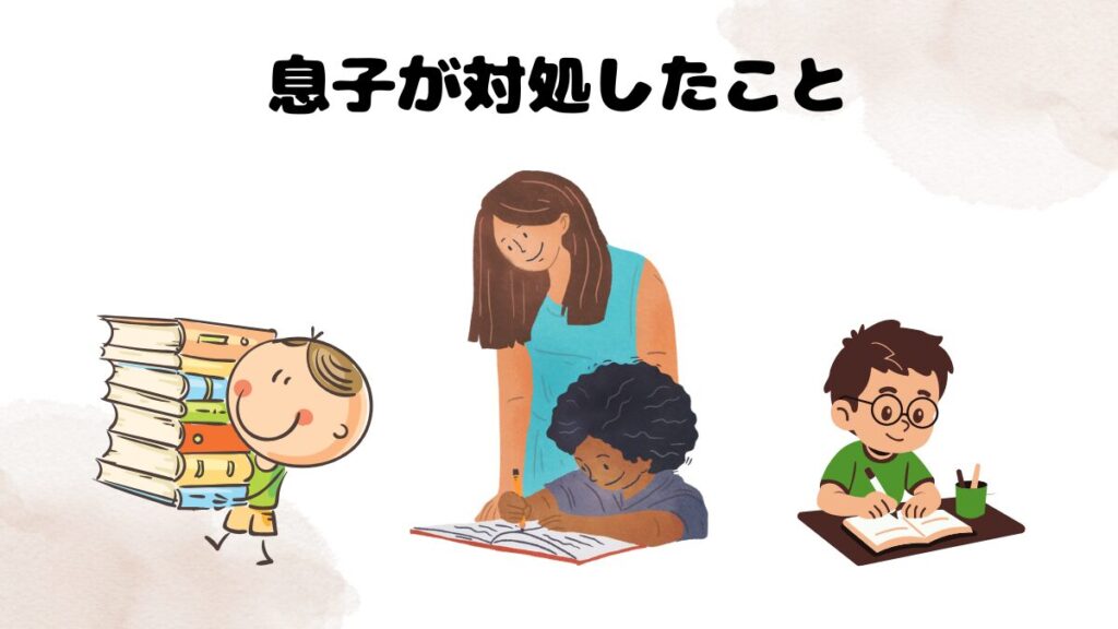 初心者の頃に息子が撃沈した後に対処したこと