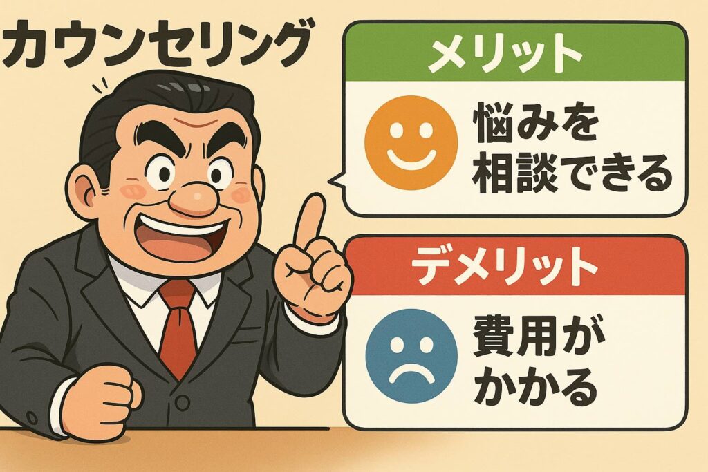 ネイティブキャンプのカウンセリングのメリットとデメリット