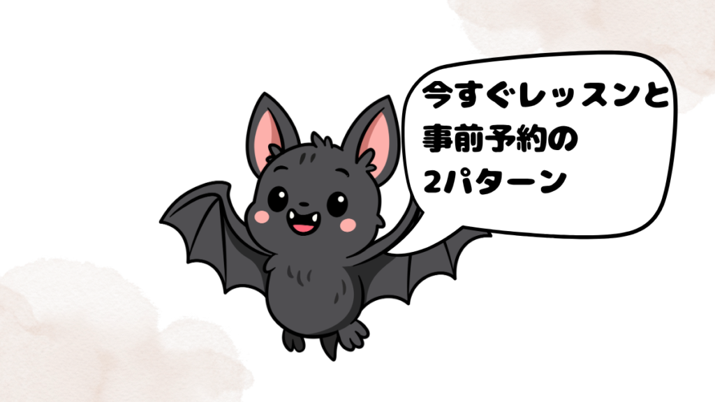 ネイティブキャンプの予約システム概要