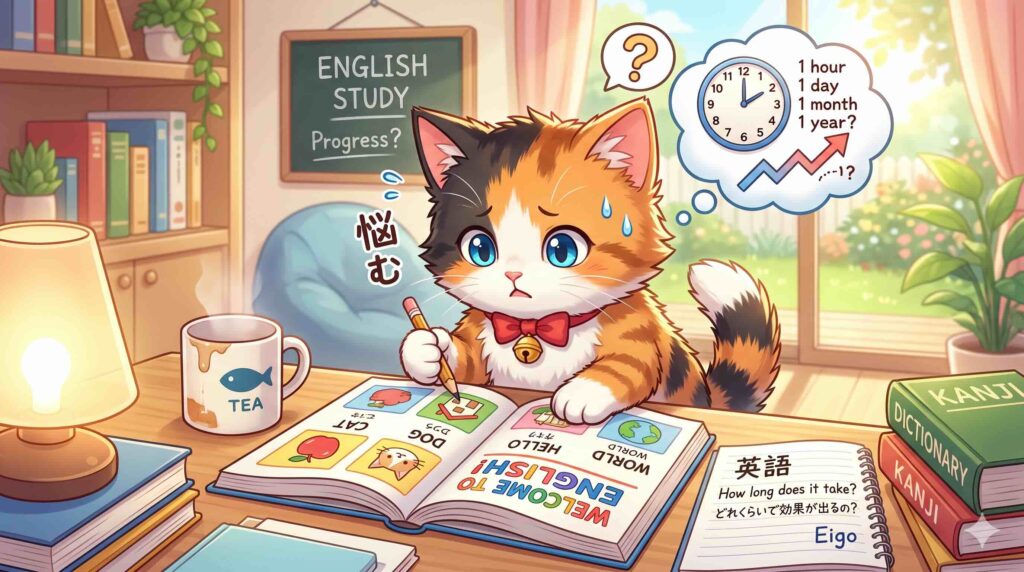 ビズメイツで効果が出なくて悩む子猫