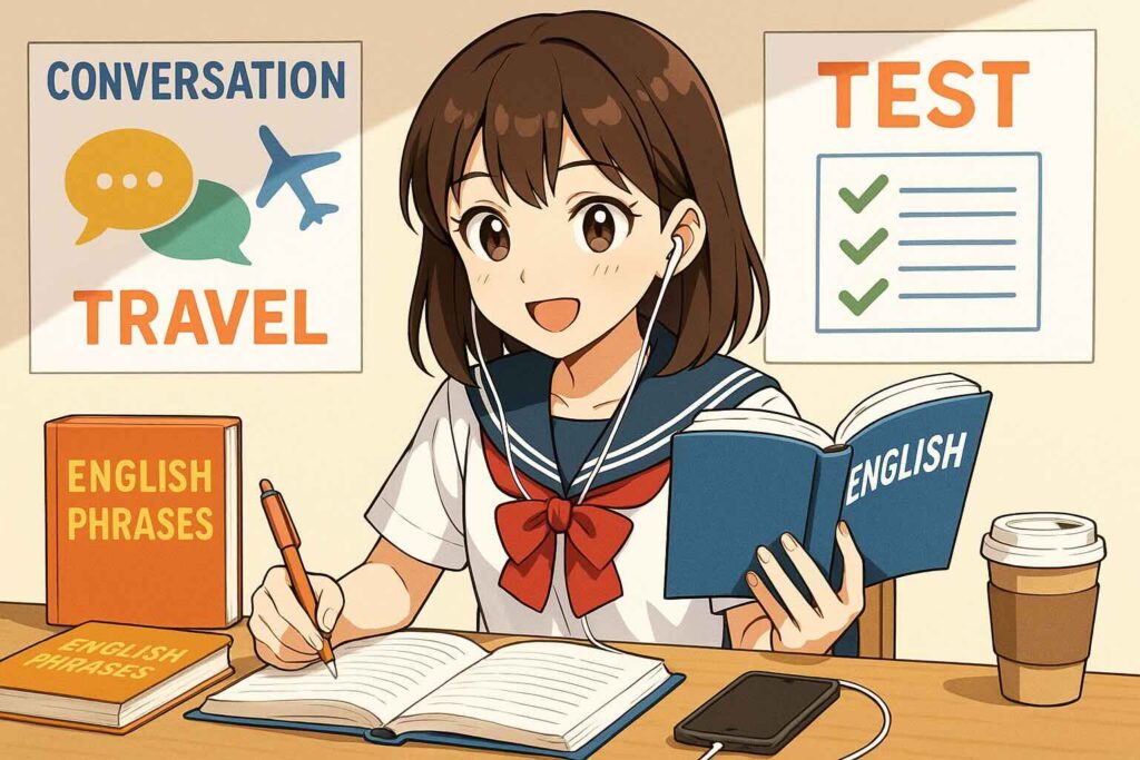 【目的別】英会話ロールプレイのやり方を実践する女子高生