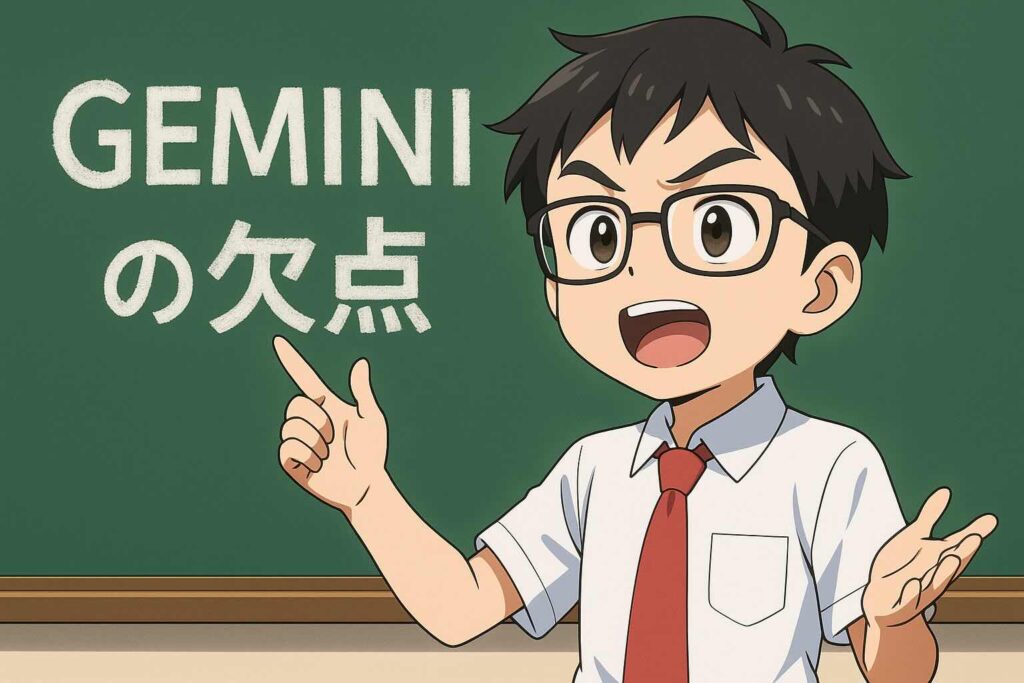 Geminiを用いた英会話練習の欠点を語る天才小学生