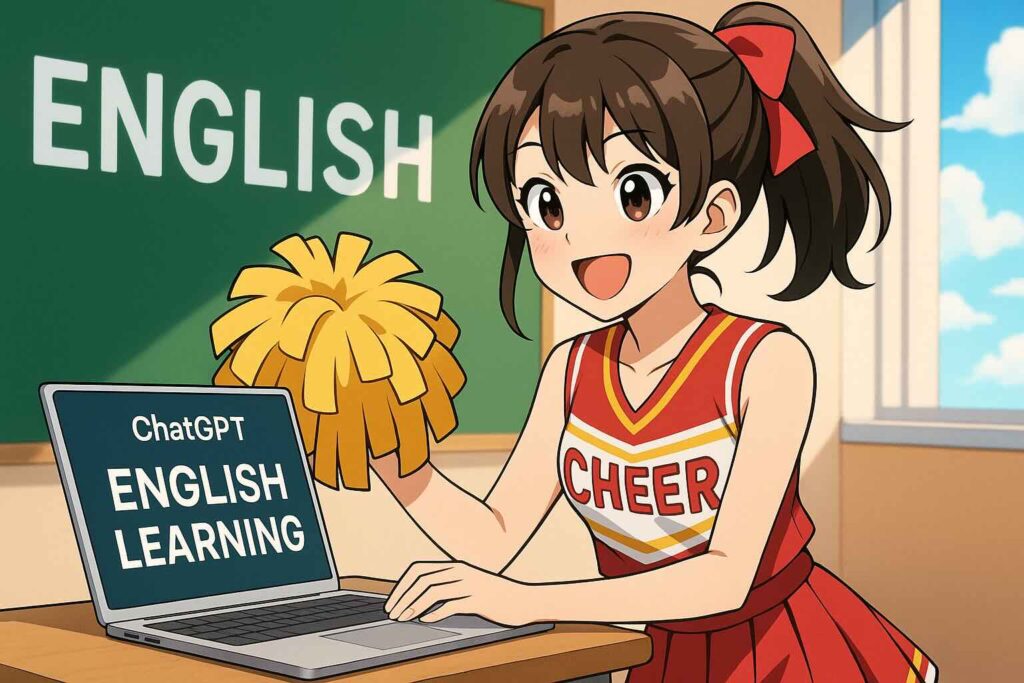 ChatGPT5を使って効率よく英会話を上達させている女子高生
