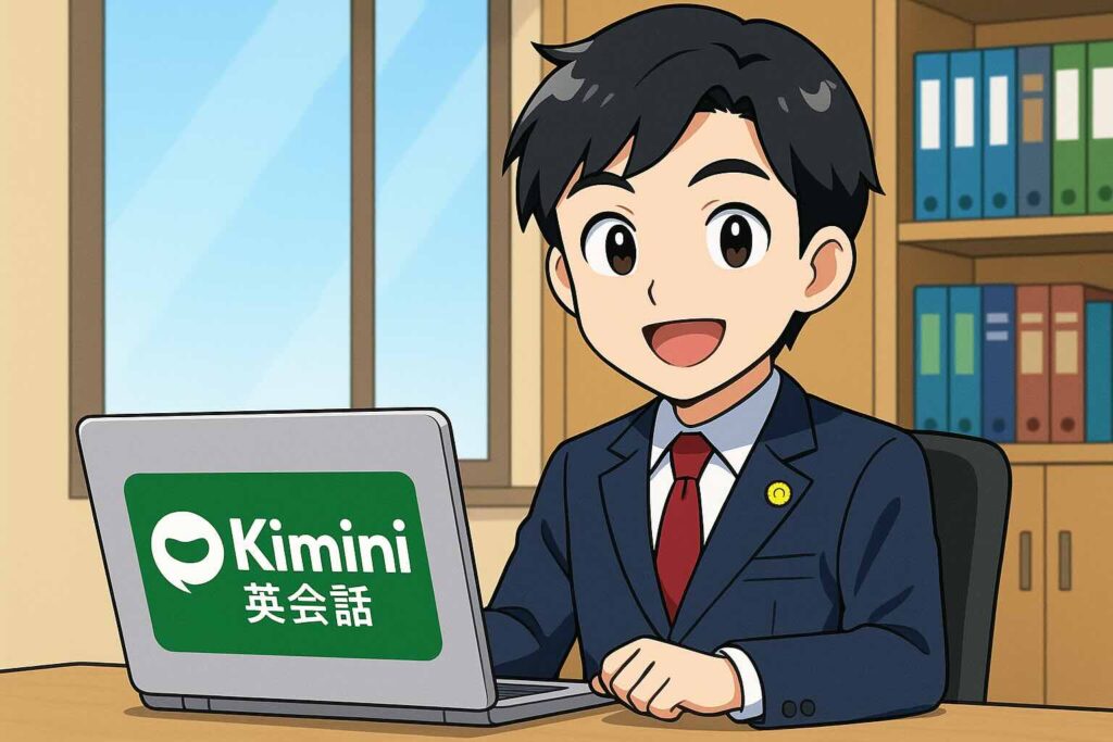 Kimini英会話をお得に始めた検事