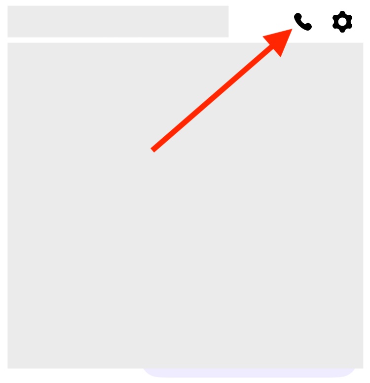 ハロートークの電話機能