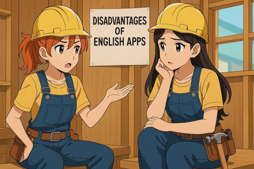 スピークバディとスピークのデメリット比較している女性陣