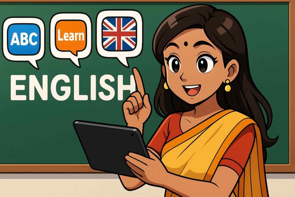 elsa speakと他の英会話アプリを比較している女性