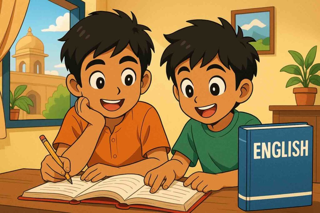 elsa speakの効果的な学習方法実践する兄弟