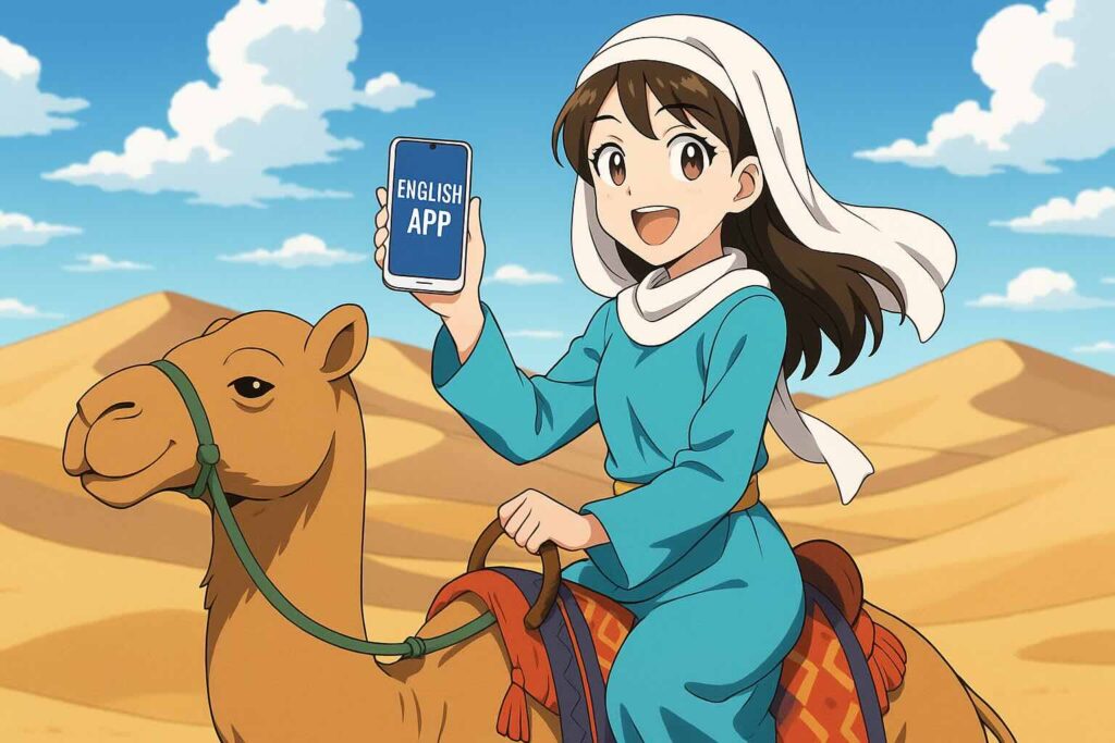 トーキングマラソンがおすすめな人とそうでない人を説明する女性