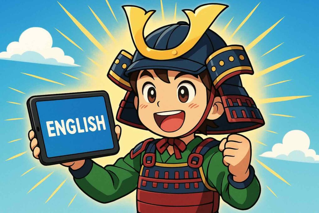 スピークで英語が上達する子供