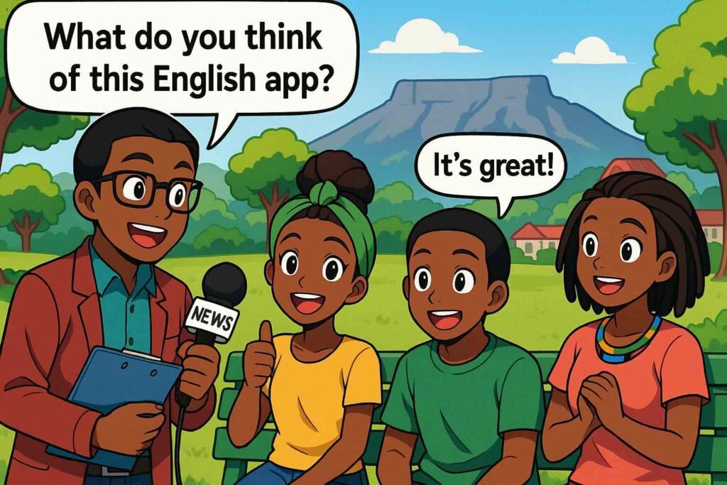 talkfulの効果における評判を調べている男性