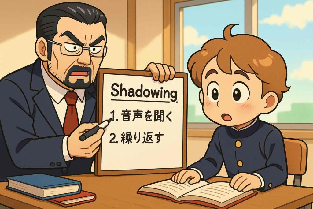 シャドテンの効果的な学習方法を教える講師