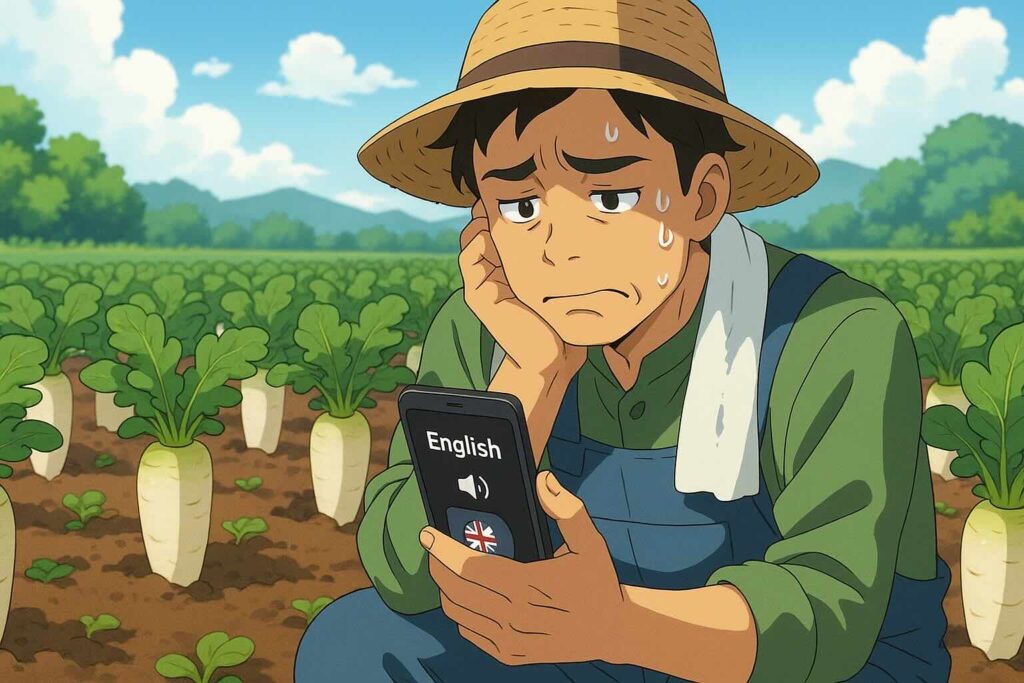 やめた方が良いスピークの使い方をして困る農家