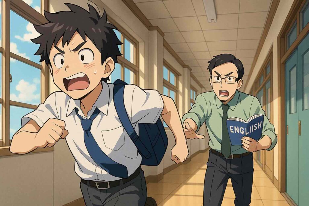 みんなはmikanで単語が覚えられないのか調べている生徒