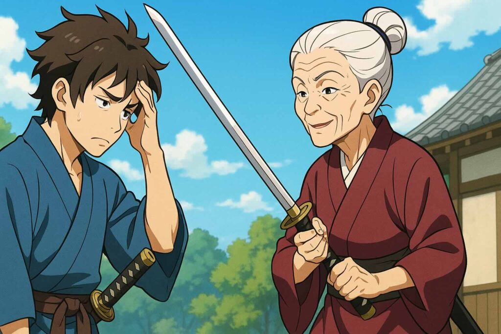 無料会員で英語を上達させることは可能か問いただすおばあちゃん