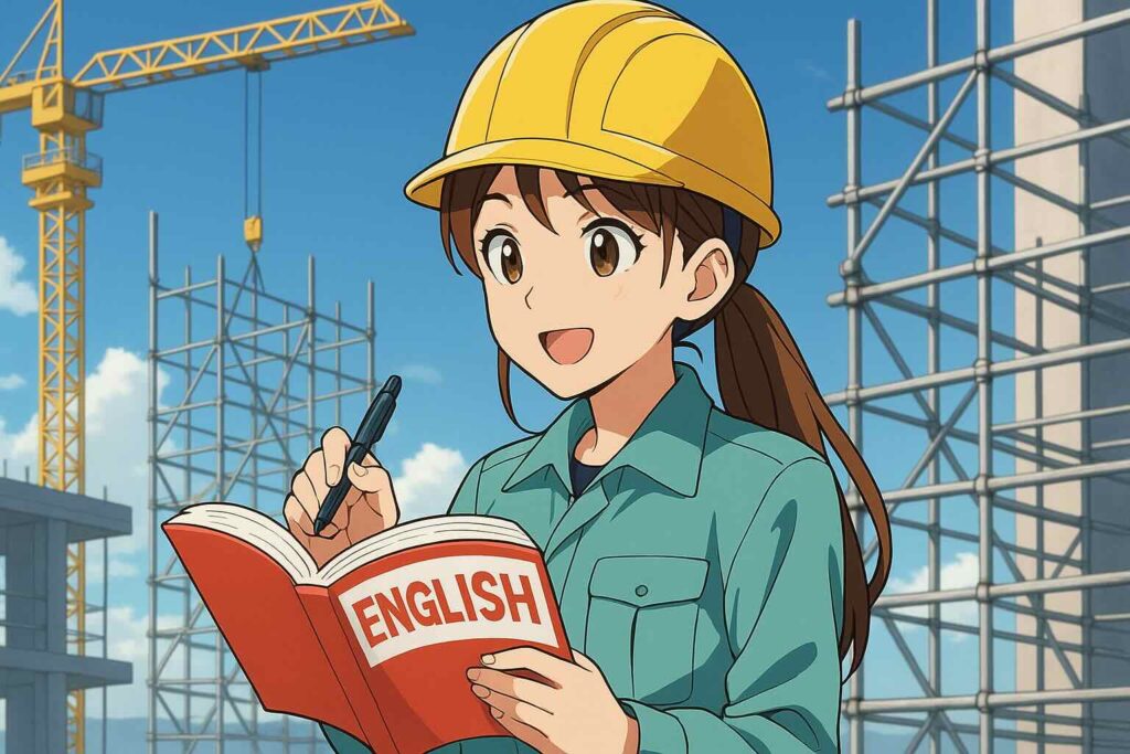 英会話を勉強している女性