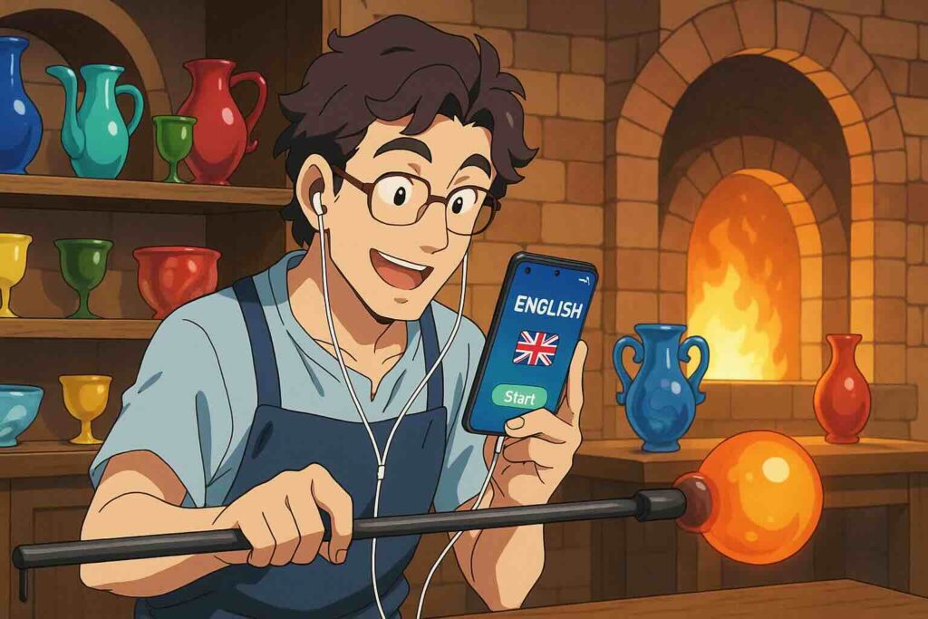 【効果編】praktikaの評判や口コミを調べているガラス職人