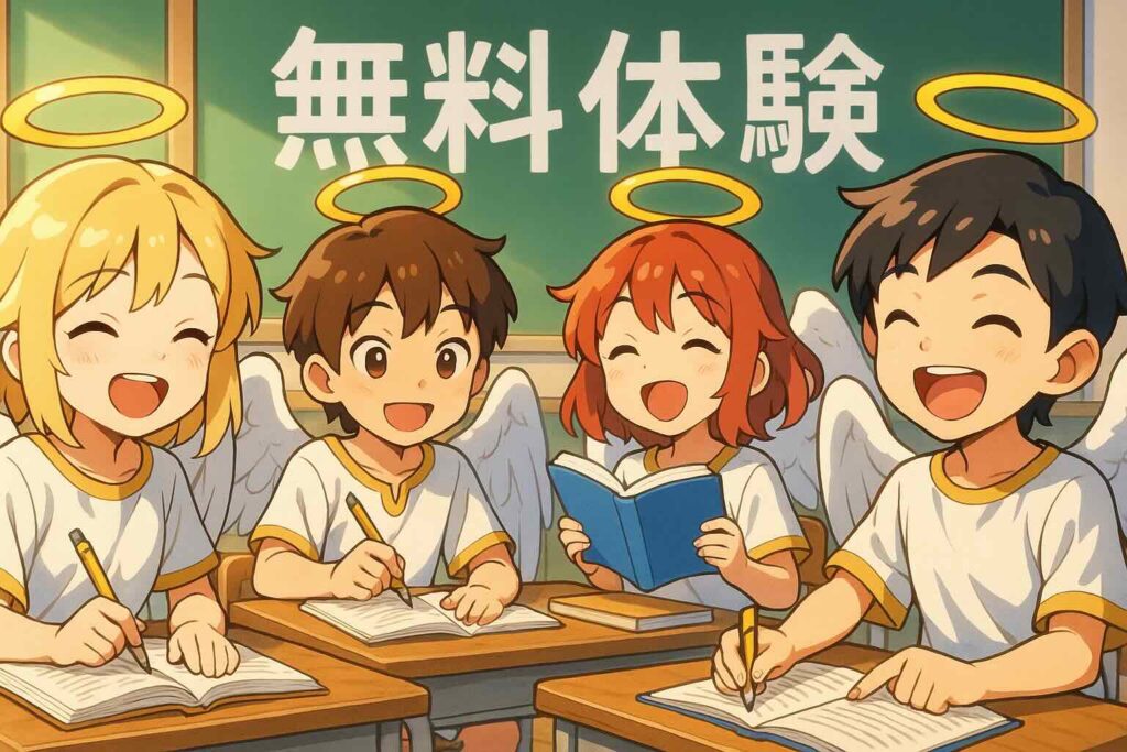 スピークの無料体験を有意義に利用している天使たち