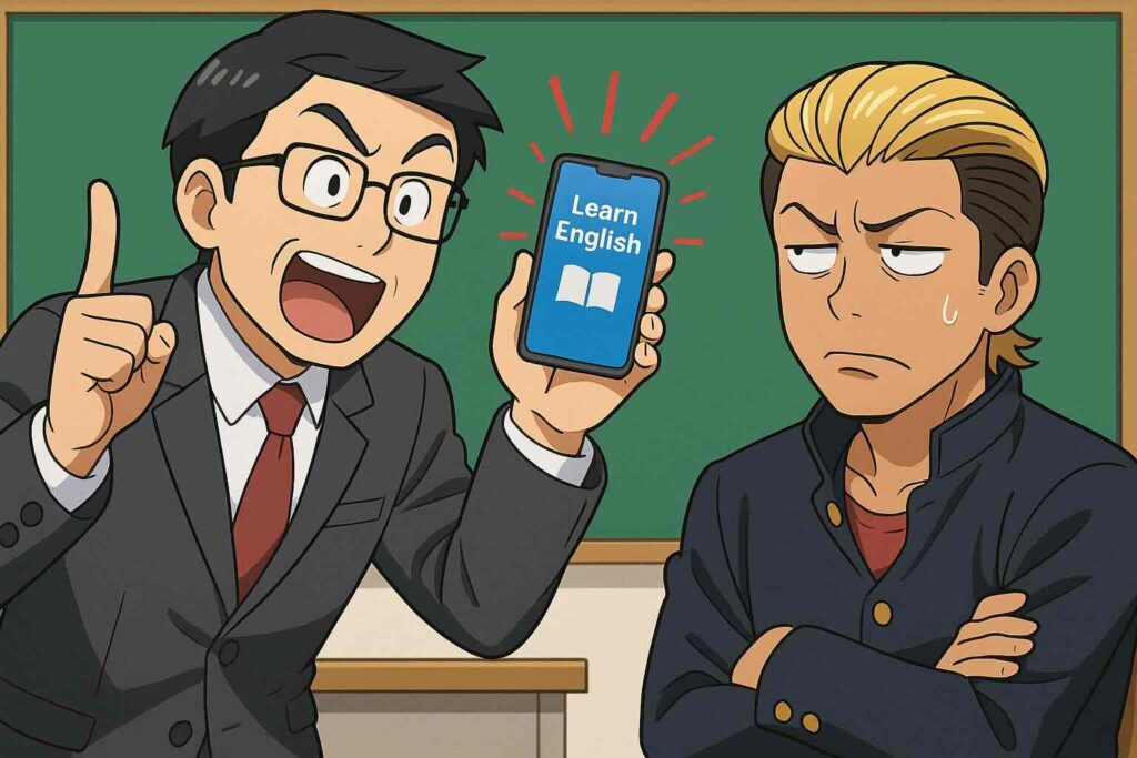 mikanを使った効果的な単語学習方法を熱弁する講師