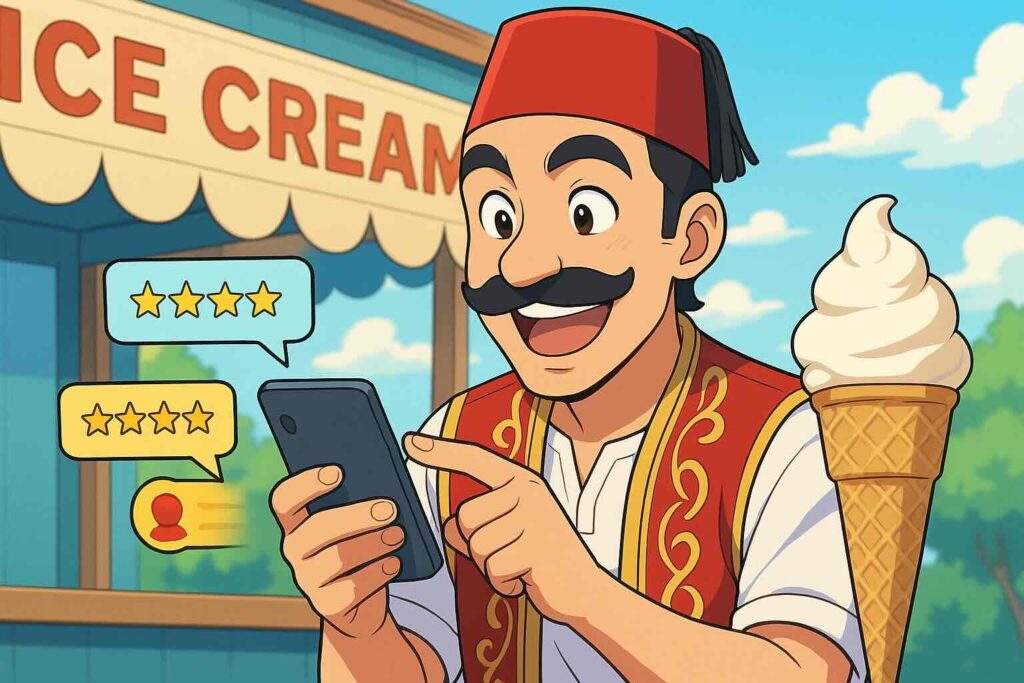 モチタンの効果についての口コミを調べているトルコアイス屋