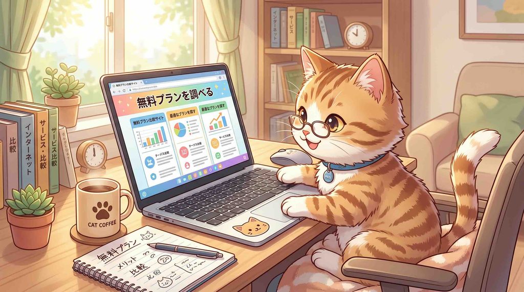 EWA Englishは無料でできるのか調べる猫