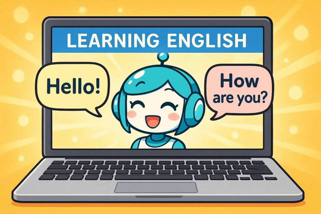 英会話を上達させているAI