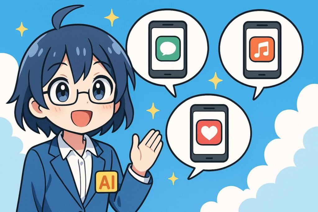 epopと似ているアプリ3選を紹介するAI