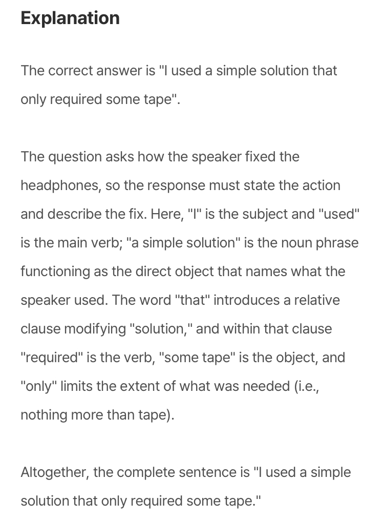 Santa TOEFLのbuild a sentenceの解説