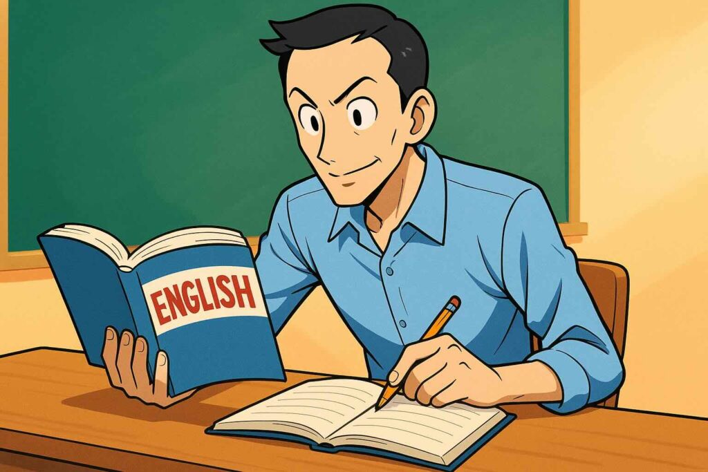 出川イングリッシュを英会話に活かす男性