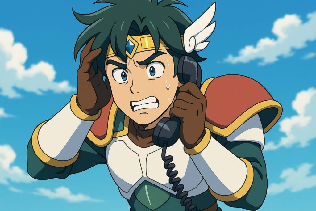 ハロートークの電話で何を話したら良いのか悩む聖戦士