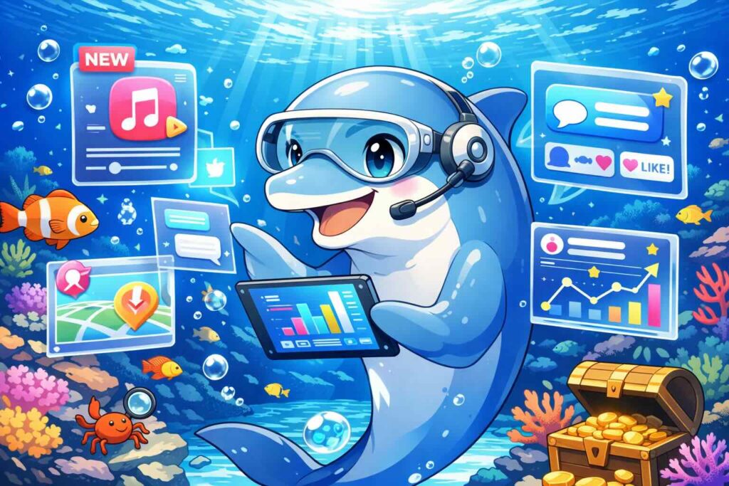 英語漬け.comの評判や口コミを調べているイルカ