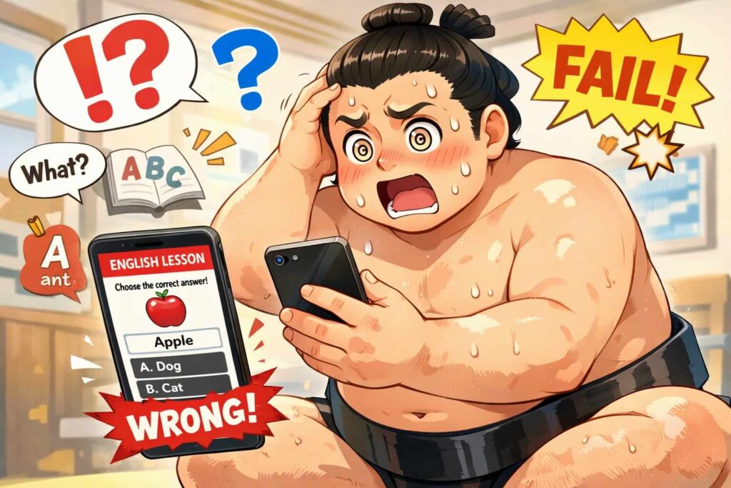 distinctionのデメリットに気づく相撲取り