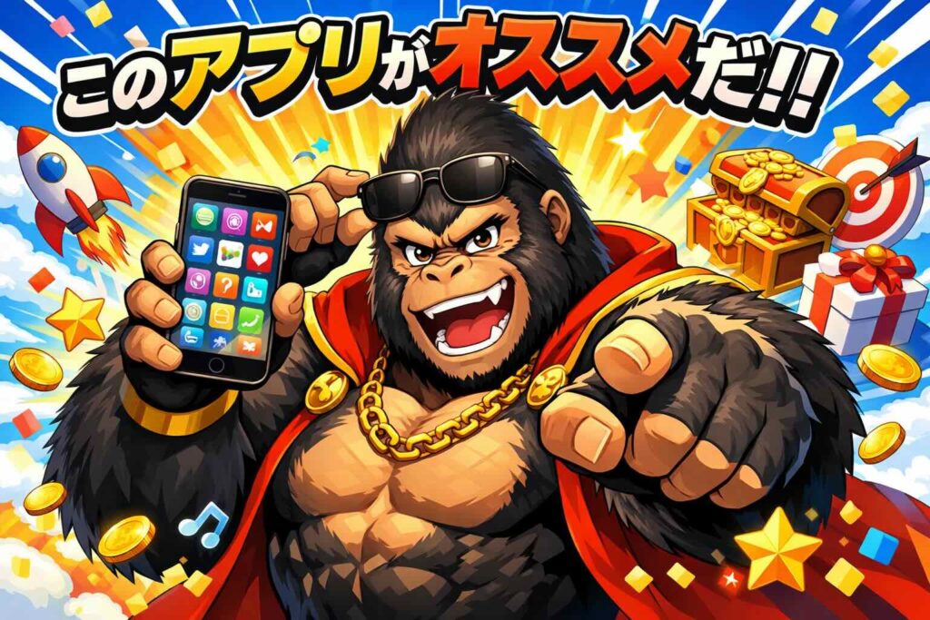 boldvoiceはおすすめするゴリラ