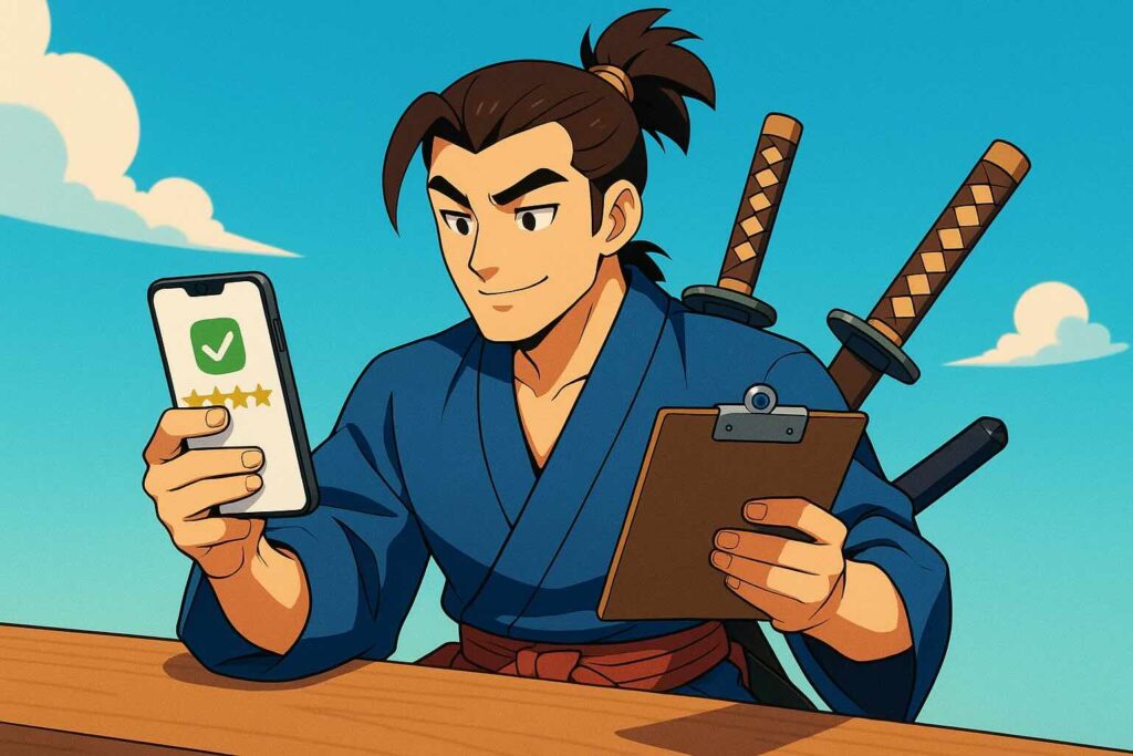 plangの口コミや評判を調べている侍