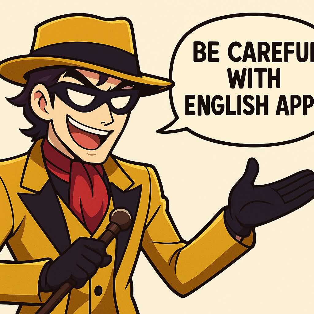 ハロートークの無料プランの注意点を話す男性