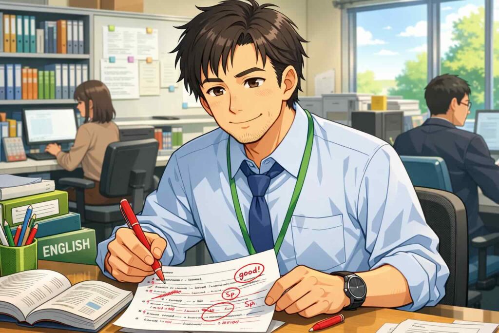 grammarlyの基本的な使い方を解説する講師