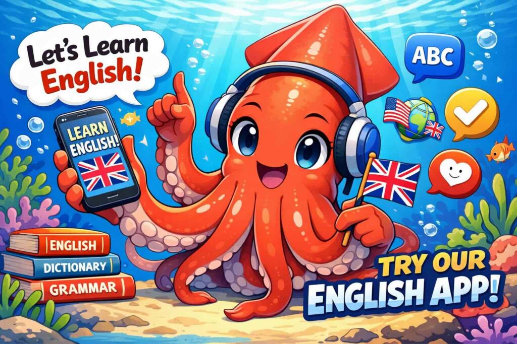 英語漬け.comはおすすめするダイオウイカ